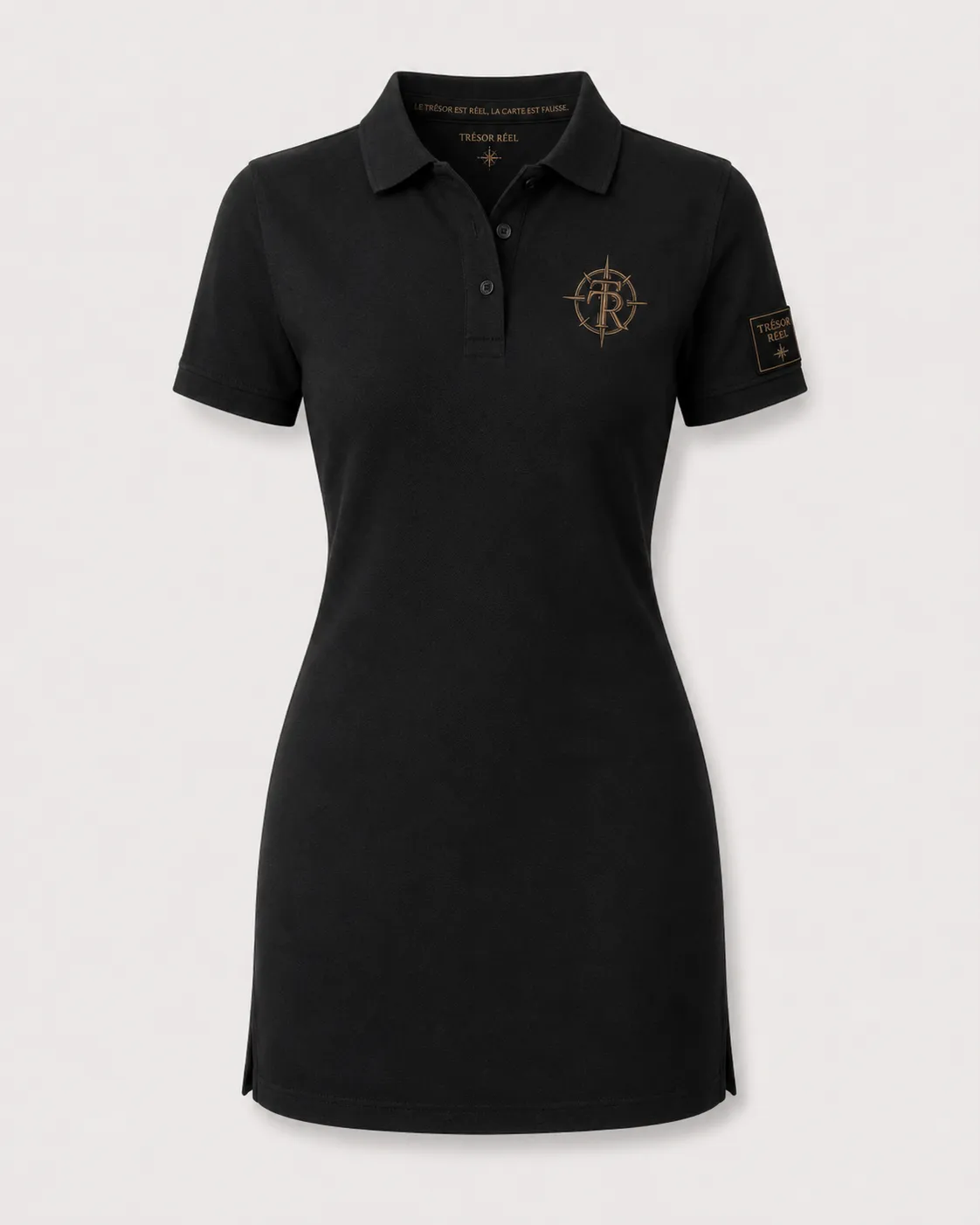 Robe femme noire, vue de face
